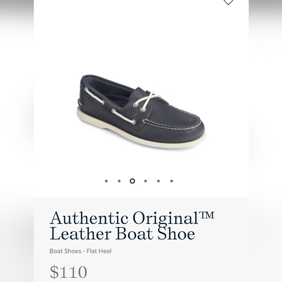 Sperry Leather top-sider navy Loafer main image 13